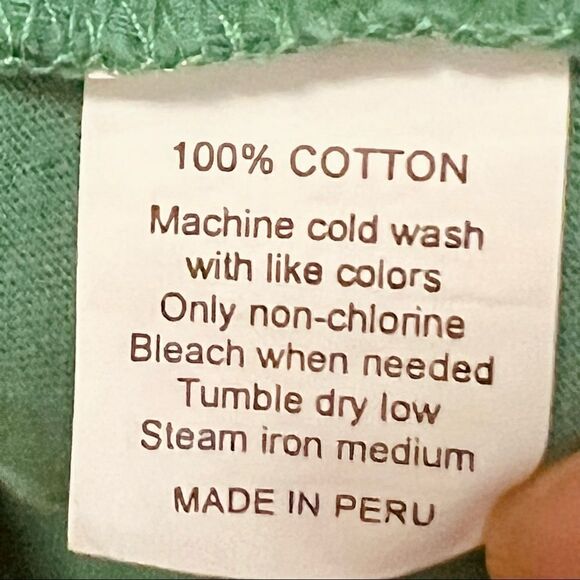 Baby Luigi green brown giraffe snap long sleeve romper onesie 3mo - Picture 8 of 8